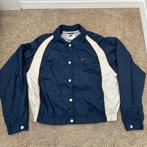 Vintage Kids Nike Windbreaker Button Down